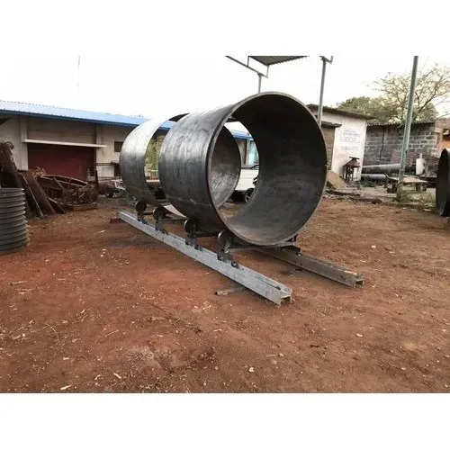 Rolled MS Pipes · Pre-Weld Setup · Ranchi Yard